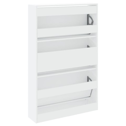 SZAFKA NA BUTY BIAŁA 80X21X125,5CM