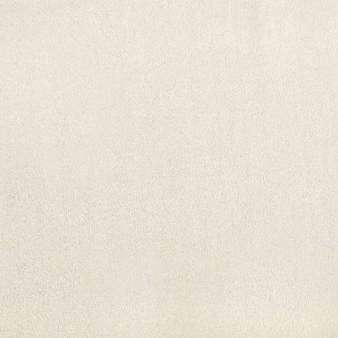 KRZESŁA STOŁOWE 4 SZT. KREMOWE OBITE AKSAMITEM