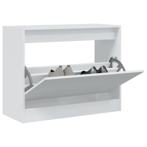 SZAFKA NA BUTY BIAŁA 80X34X63CM