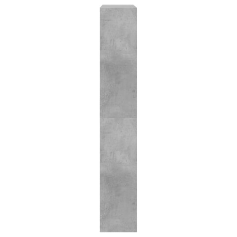 SZAFKA NA BUTY SZAROŚĆ BETONU 80X21X125,5CM