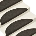 SAMOPRZYLEPNE NAKŁADKI NA SCHODY 15 SZT ANTRACYT 65X21X4CM
