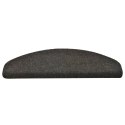 SAMOPRZYLEPNE NAKŁADKI NA SCHODY 15 SZT ANTRACYT 65X21X4CM