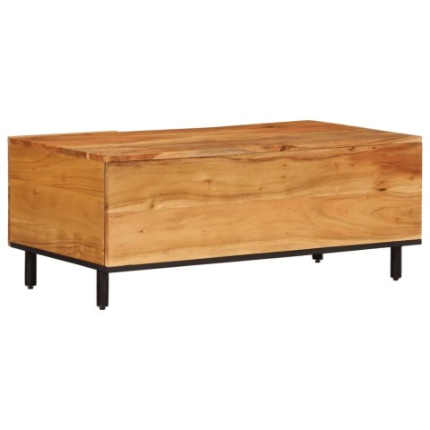STOLIK KAWOWY 100X54X40CM LITE DREWNO AKACJOWE