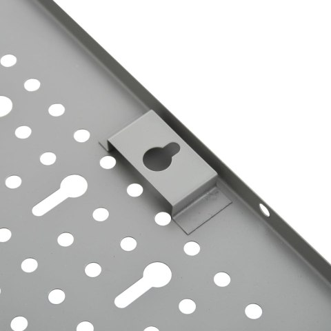 ŚCIENNE PŁYTY PERFOROWANE 3 SZT. 40X58CM STAL