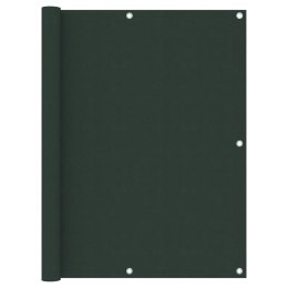 PARAWAN BALKONOWY CIEMNOZIELONY 120X400CM WODOODPORNY