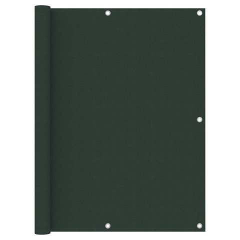 PARAWAN BALKONOWY CIEMNOZIELONY 120X400CM WODOODPORNY