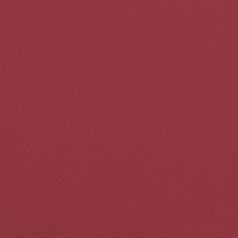 PODUSZKI NA KRZESŁA OGRODOWE 6 SZT. WINNA CZERWIEŃ 120X50X3CM