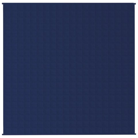 KOC OBCIĄŻENIOWY NIEBIESKI 200X200CM 13KG TKANINA