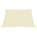 ŻAGIEL PRZECIWSŁONECZNY WODOODPORNY OGRODOWY MARKIZA TARAS 6X7M KREMOWY