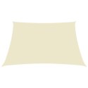ŻAGIEL PRZECIWSŁONECZNY OGRODOWY WODOODPORNY MARKIZA TARAS PROSTOKĄT 2X3,5M KREMOWY