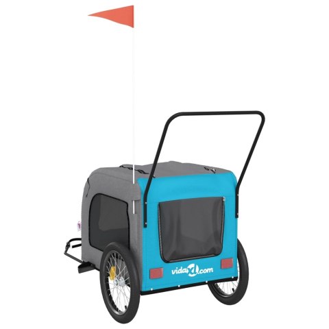 PRZYCZEPKA ROWEROWA DLA ZWIERZĄT WODOODPORNA I ŻELAZO