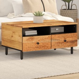 STOLIK KAWOWY 80X54X40CM LITE DREWNO AKACJOWE