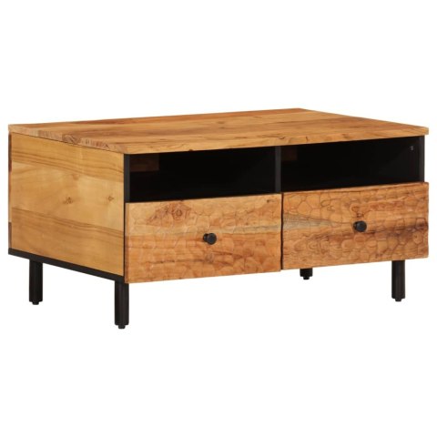 STOLIK KAWOWY 80X54X40CM LITE DREWNO AKACJOWE