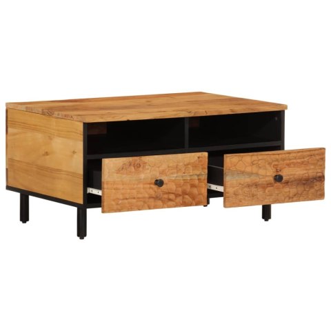 STOLIK KAWOWY 80X54X40CM LITE DREWNO AKACJOWE