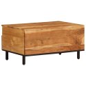 STOLIK KAWOWY 80X54X40CM LITE DREWNO AKACJOWE
