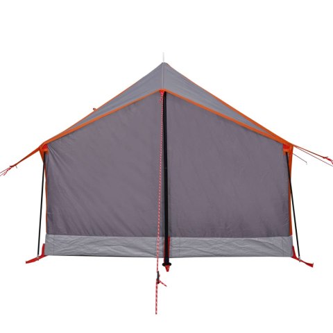 NAMIOT 2-OS. SZARO-POMARAŃCZOWY 193X122X96CM TAFTA 185T