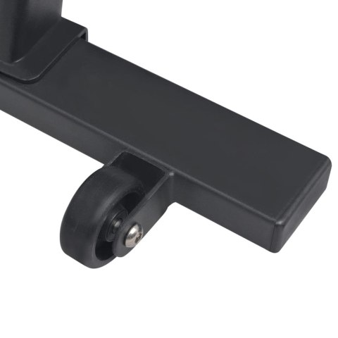 STACJONARNY ROWER TRENINGOWY Z POMIAREM PULSU CZARNO-CZERWONY