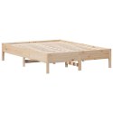 RAMA ŁÓŻKA 140X 190CM LITE DREWNO SOSNOWE