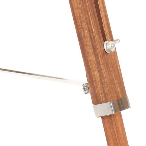 LAMPA PODŁOGOWA NA TRÓJNOGU BRĄZOWO-CZARNA TEK 141CM