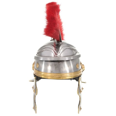 REPLIKA ZABYTKOWEGO HEŁMU RZYMSKIEGO LARP SREBRNA STAL