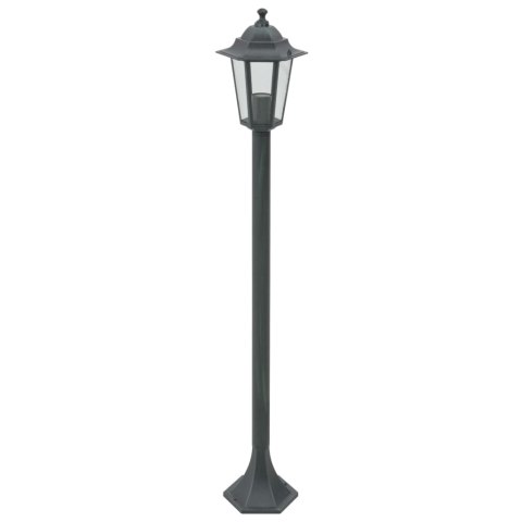 LAMPY OGRODOWE 110CM E27 ALUMINIUM CIEMNOZIELONE 6 SZT.