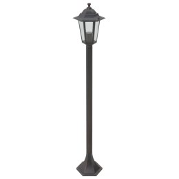 LAMPY OGRODOWE 110CM E27 ALUMINIUM 6 SZT. BRĄZOWE