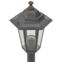 LAMPY OGRODOWE 110CM E27 ALUMINIUM 6 SZT. BRĄZOWE