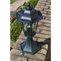 LAMPY OGRODOWE 2 SZT. CIEMNOZIELONE/CZARNE ALUMINIUM