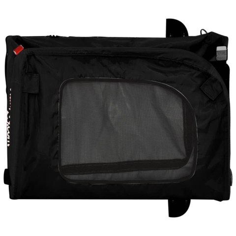 PRZYCZEPKA ROWEROWA DLA PSA 45KG ODBLASKI PLANDEKA