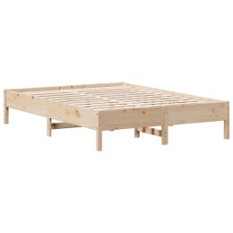 RAMA ŁÓŻKA 120X 200CM LITE DREWNO SOSNOWE