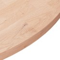 OKRĄGŁY BLAT DO STOLIKA Ø70X2,5CM SUROWE DREWNO DĘBOWE