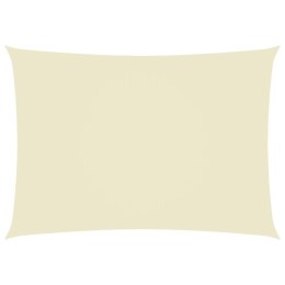 ŻAGIEL PRZECIWSŁONECZNY OGRODOWY WODOODPORNY MARKIZA TARAS PROSTOKĄT 2,5X4,5M KREMOWY