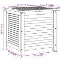 SKRZYNIA OGRODOWA 60X50X56CM LITE DREWNO AKACJOWE