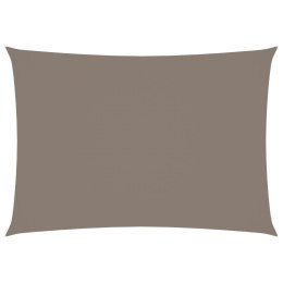 ŻAGIEL PRZECIWSŁONECZNY OGRODOWY WODOODPORNY MARKIZA TARAS PROSTOKĄT 2X4M TAUPE