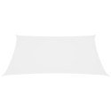 ŻAGIEL PRZECIWSŁONECZNY OGRODOWY WODOODPORNY MARKIZA TARAS PROSTOKĄT 2X2,5M BIAŁY