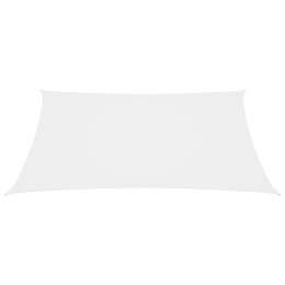 ŻAGIEL PRZECIWSŁONECZNY OGRODOWY WODOODPORNY MARKIZA TARAS PROSTOKĄT 2X2,5M BIAŁY