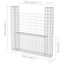 KOSZ GABIONOWY GABION W KSZTAŁCIE U 160X20X150CM