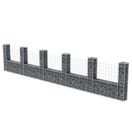 KOSZ GABIONOWY GABION W KSZTAŁCIE U 570X20X100CM