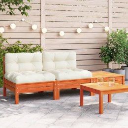 SOFA OGRODOWA Z PODUSZKAMI I PODNÓŻKIEM 2-OSOBOWA