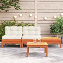SOFA OGRODOWA Z PODUSZKAMI I PODNÓŻKIEM 2-OSOBOWA