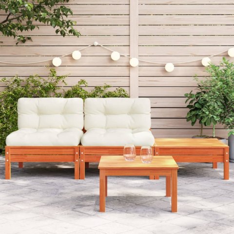 SOFA OGRODOWA Z PODUSZKAMI I PODNÓŻKIEM 2-OSOBOWA