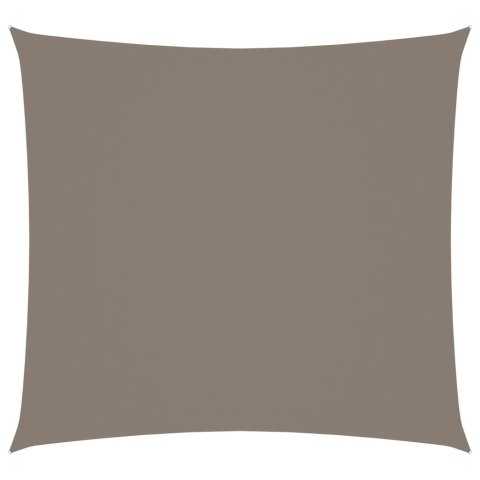 ŻAGIEL PRZECIWSŁONECZNY OGRODOWY WODOODPORNY MARKIZA TARAS KWADRAT 3,6X3,6M TAUPE