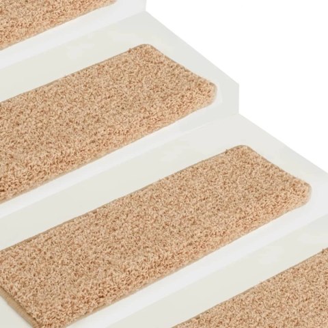 NAKŁADKI NA SCHODY 15 SZT. 65X21X4CM ZŁOTE