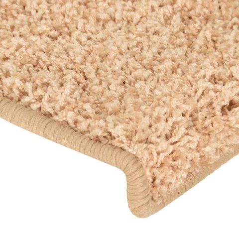 NAKŁADKI NA SCHODY 15 SZT. 65X21X4CM ZŁOTE