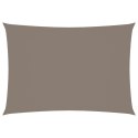 ŻAGIEL PRZECIWSŁONECZNY OGRODOWY WODOODPORNY MARKIZA TARAS PROSTOKĄT 3X4M TAUPE