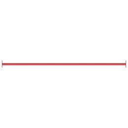 DRĄŻEK PROSTY DO PRZEWROTÓW 125CM PRZYKRĘCANY STALOWY CZERWONY