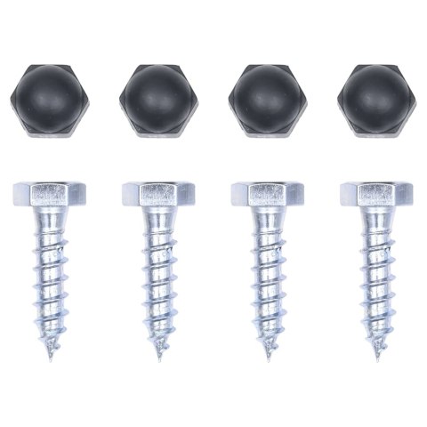 DRĄŻEK PROSTY DO PRZEWROTÓW 125CM PRZYKRĘCANY STALOWY CZERWONY