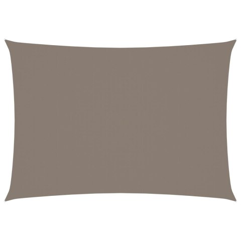 PROSTOKĄTNY ŻAGIEL OGRODOWY TKANINA OXFORD 3X5M TAUPE