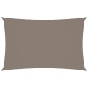 ŻAGIEL PRZECIWSŁONECZNY OGRODOWY WODOODPORNY MARKIZA TARAS PROSTOKĄT 3X6M TAUPE