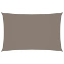 ŻAGIEL PRZECIWSŁONECZNY OGRODOWY WODOODPORNY MARKIZA TARAS PROSTOKĄT 4X7M TAUPE